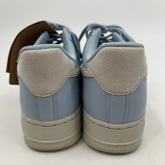Nike Blue & Gray Air Force 1 ‘07 SE Sneakers | Size 8 - Picture 8 of 10